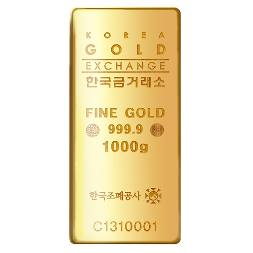 한국조폐공사 품질인증 골드바 1000g(구매시재고문의)